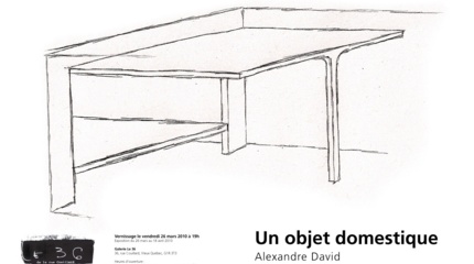 Un objet domestique